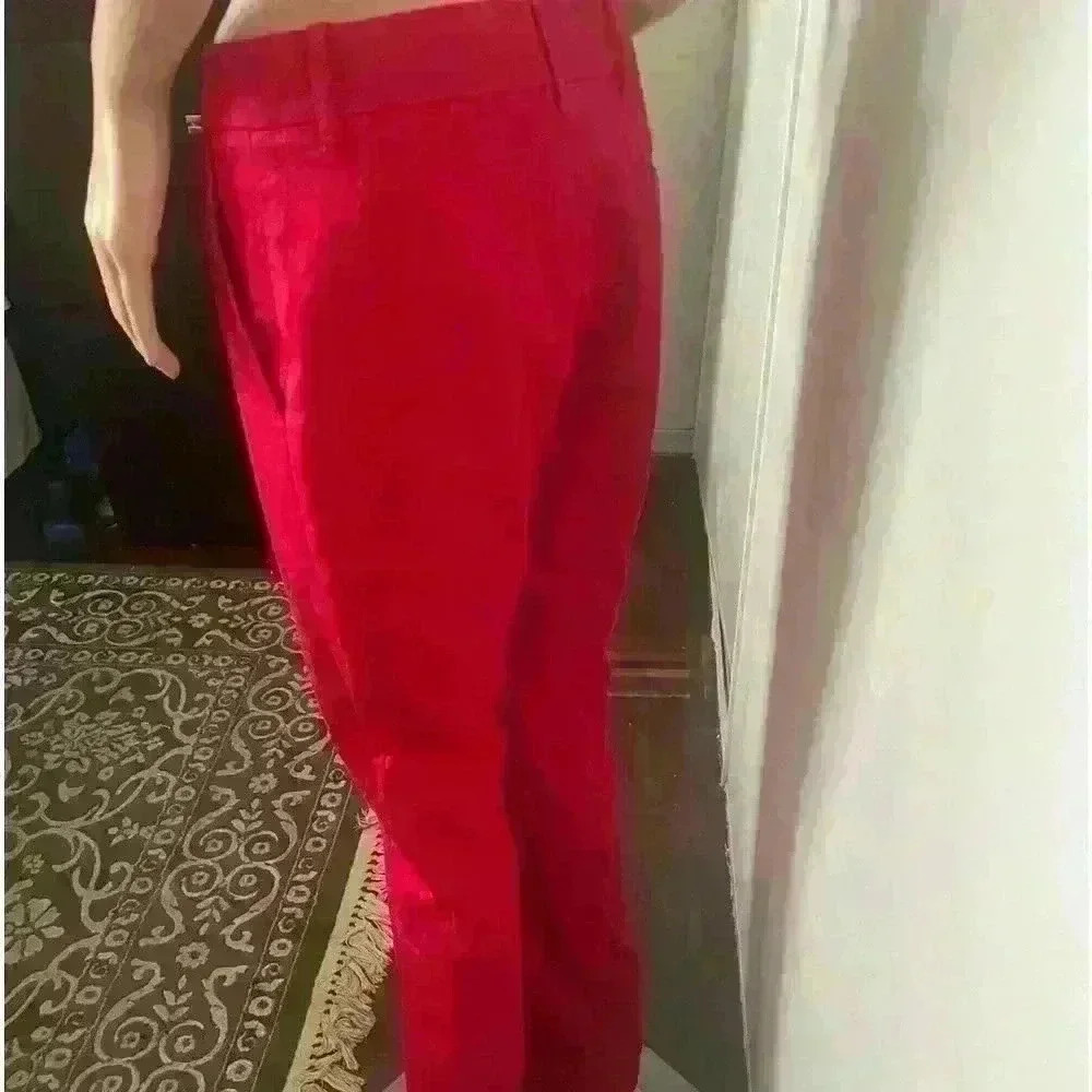 H&M sexy party office fit  and flair pant wit stretch and side pockets size 6 - Picture 2 of 5